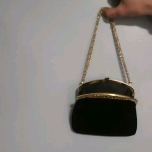 Black purse & Shawl set